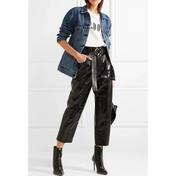 Alexander Wang x Denim Daze Oversized Unisex Faded Jacket in Light Indigo Aged - Picture 12 of 16